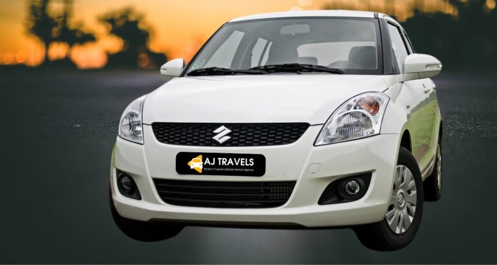 swift dzire on rent in pune with driver